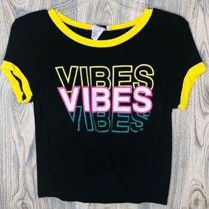 ‼️BRAND NEW ‼️ Vibes Crop Tee